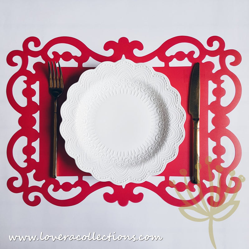 *LAST PRICE CLEARANCE PROMO* Bitossi Italy Baroque Placemat - Lovera Collections