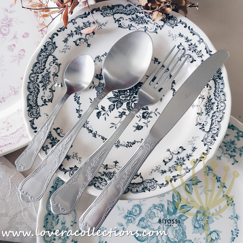 Bitossi Home Retrò Stainless Steel Cutlery Set - Lovera Collections