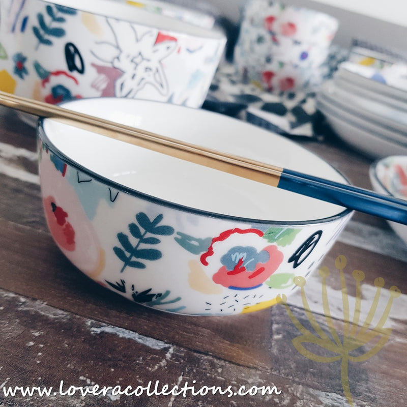 *BUY 1 FREE 1 PROMO* Splash Floral Dinnerware Collection - Lovera Collections