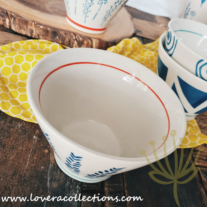 *BUY 1 FREE 1 PROMO* Assorted Funky Prints Cone Salad & Rice Bowls - Lovera Collections