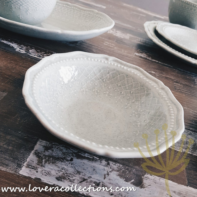 [RESTOCKED] French Lace Dinnerware Collection