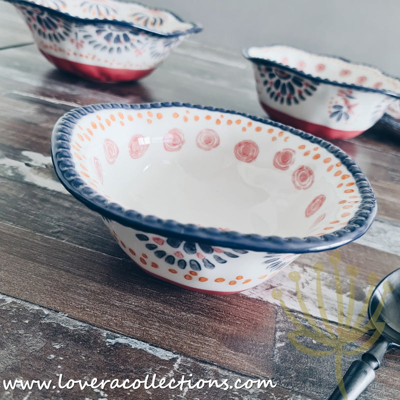 Afrocentric Red Dinnerware & Serveware Collection - Lovera Collections