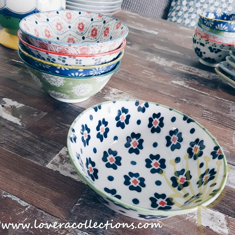 Awasaka Pollen Assorted Colors Dinnerware Collection - Lovera Collections