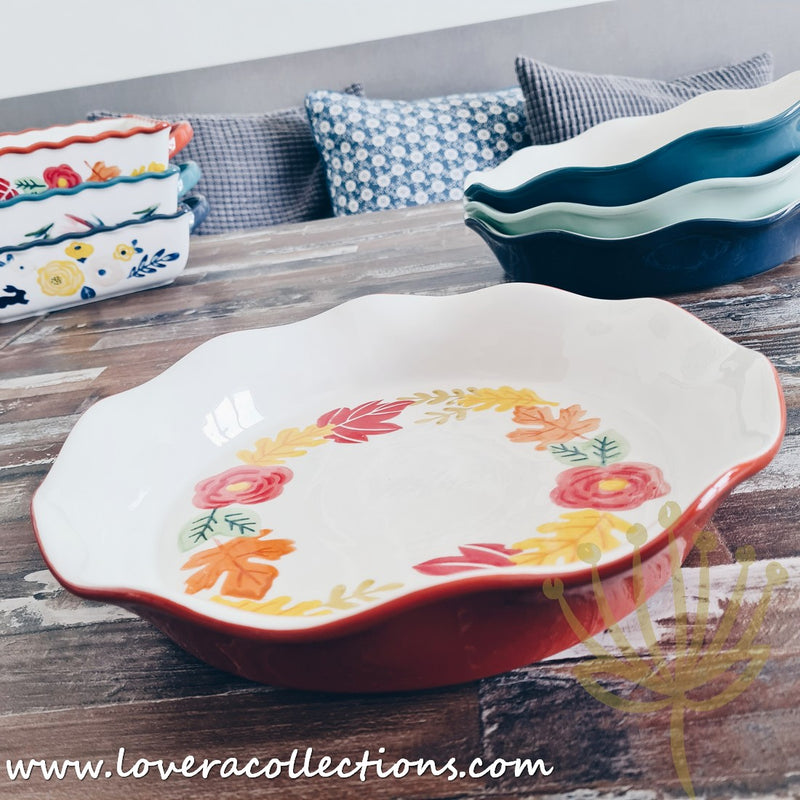 *50% OFF CLEARANCE PROMO* Seasons Floral Bakeware & Serveware Collection