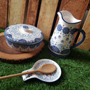 *50% CLEARANCE SALE* Assorted Prints Round Pot w Cover