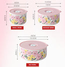 *30% CLEARANCE SALE* Lunar Blossoms / Botanic Floral 3 Piece Containers Bowls Gift Set