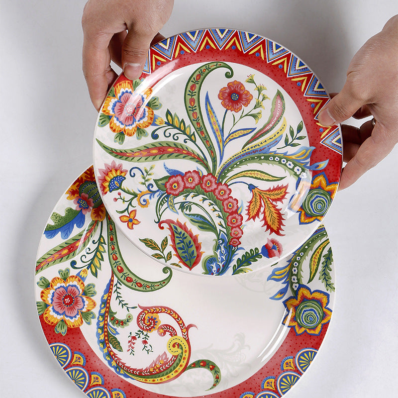 *30% CLEARANCE SALE* Batik Floral Dinnerware