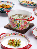 *30%  CLEARANCE SALE* Blooming Floral Bakeware & Serveware Dishes