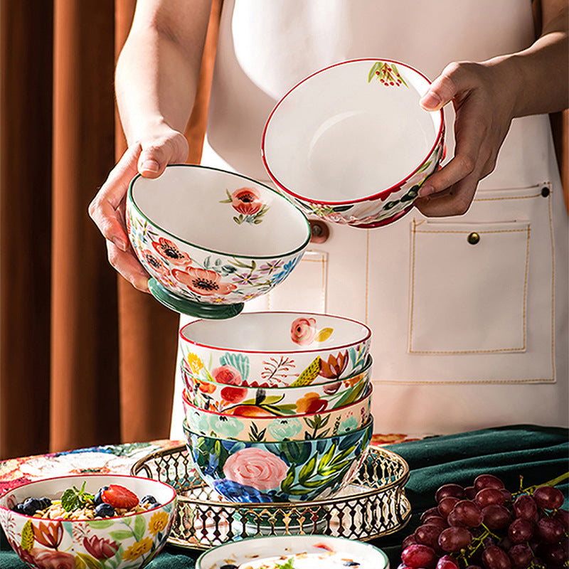 *30% OFF CLEARANCE PROMO* Blooming Floral Rice / Soup /Serving Bowls