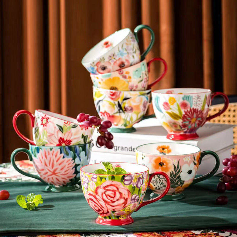 *30% OFF CLEARANCE PROMO* Blooming Floral Mugs