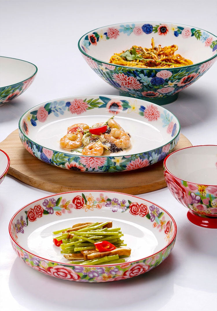 *30%  CLEARANCE SALE* Blooming Floral Bakeware & Serveware Dishes