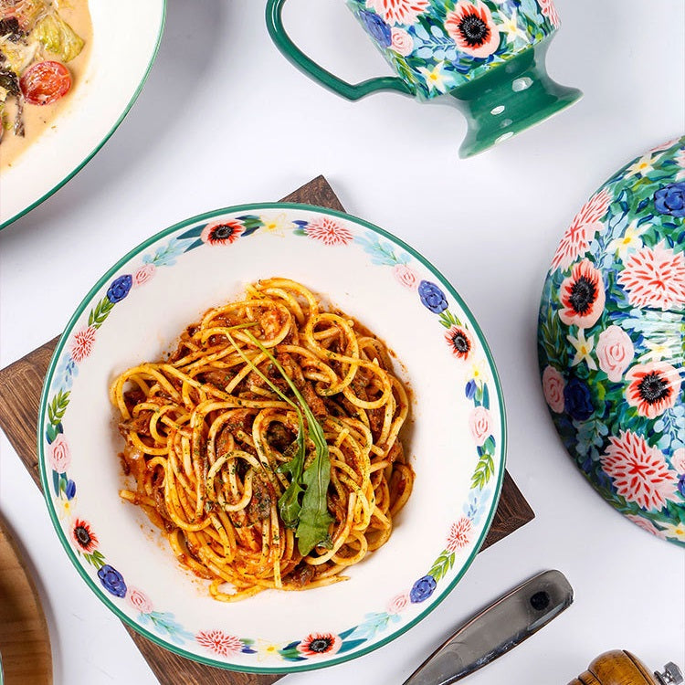 *30% OFF CLEARANCE PROMO* Blooming Floral Rice / Soup /Serving Bowls