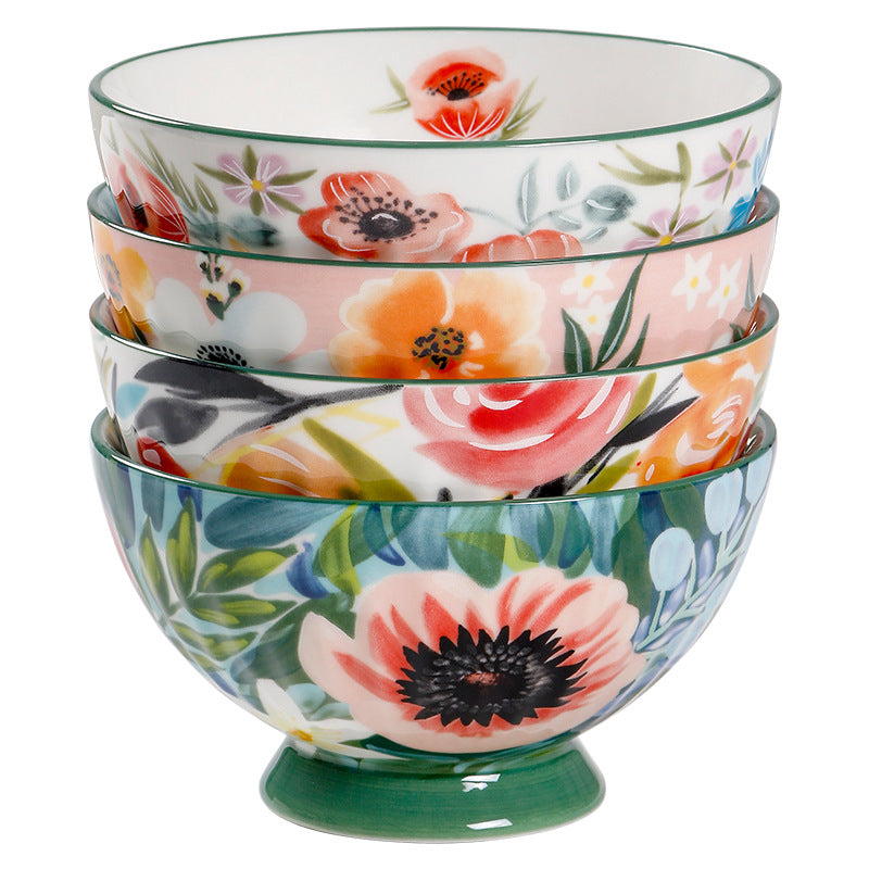 *30% OFF CLEARANCE PROMO* Blooming Floral Rice / Soup /Serving Bowls