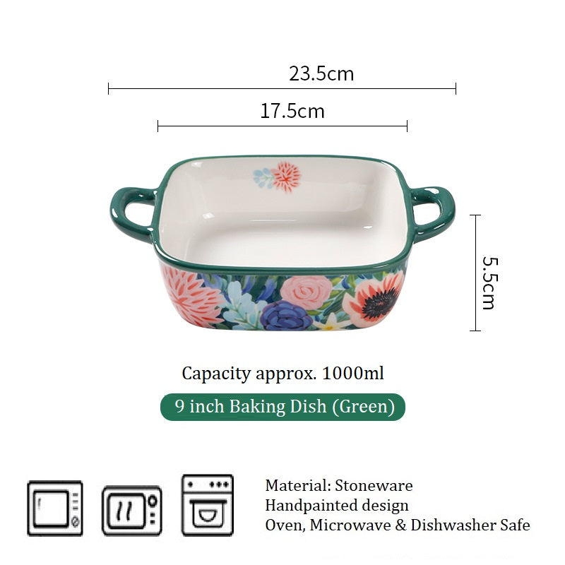 *30%  CLEARANCE SALE* Blooming Floral Bakeware & Serveware Dishes