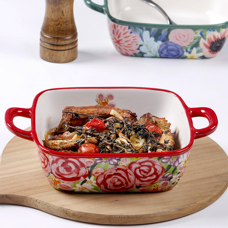 *30%  CLEARANCE SALE* Blooming Floral Bakeware & Serveware Dishes