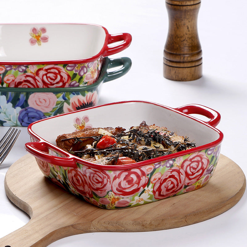 *30%  CLEARANCE SALE* Blooming Floral Bakeware & Serveware Dishes