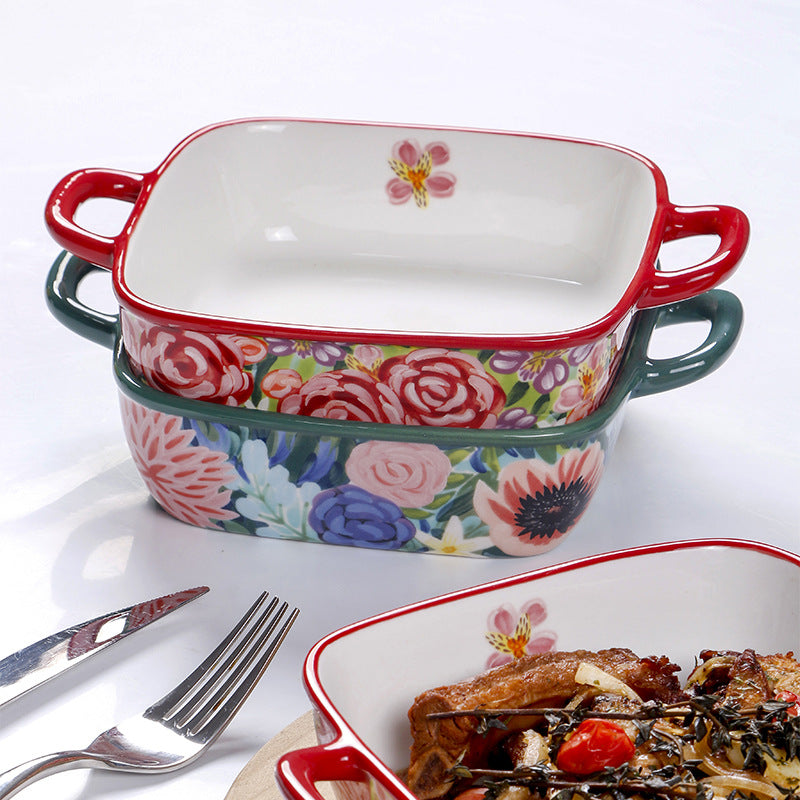 *30%  CLEARANCE SALE* Blooming Floral Bakeware & Serveware Dishes