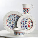 *30% CLEARANCE SALE* Blue Batik Tiles Dinnerware