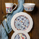 *30% CLEARANCE SALE* Blue Batik Tiles Dinnerware