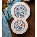 *30% CLEARANCE SALE* Blue Batik Tiles Dinnerware