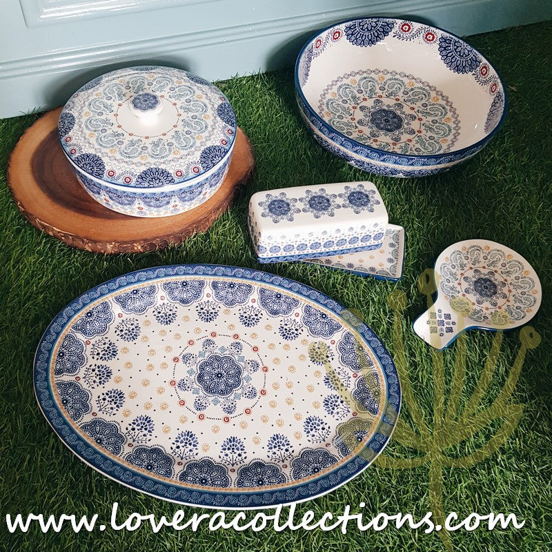 *50% CLEARANCE SALE* Blue Talavera Serving Dishes