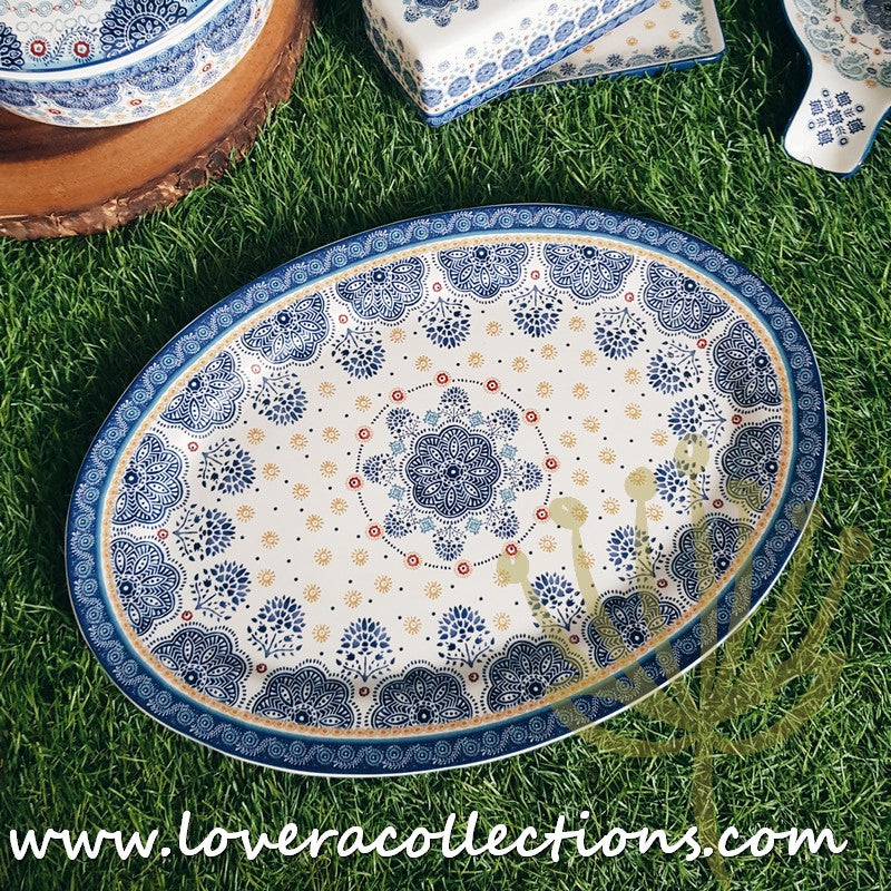 *50% CLEARANCE SALE* Blue Talavera Serving Dishes