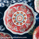 *30% CLEARANCE SALE* Bohemian Red Dinnerware & Serving Dishes
