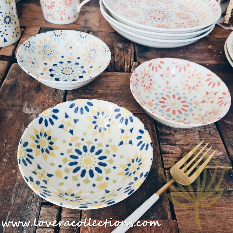 *Special Limited Offer* Japan Made Assorted Prints Dessert Bowls Set