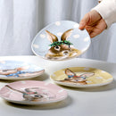 *30% CLEARANCE SALE* Bunny Oval Plates