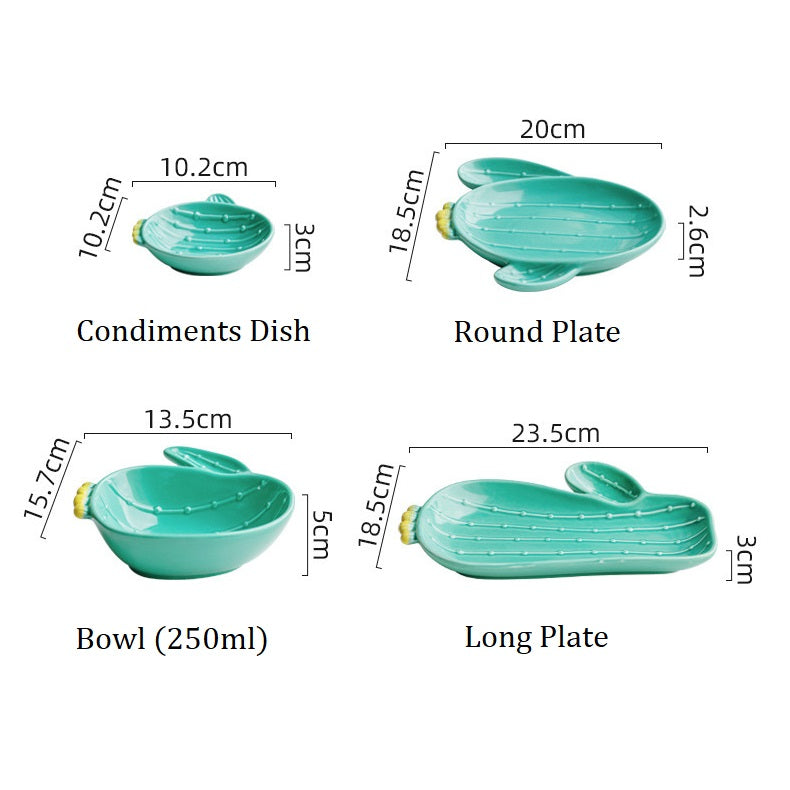 *30% CLEARANCE SALE* Cactus Bowls & Plates