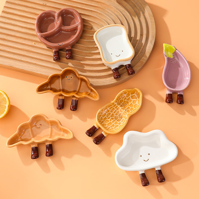 *30% OFF CLEARANCE PROMO* Cutesy Breakfast Theme Condiments / Sauce Dish