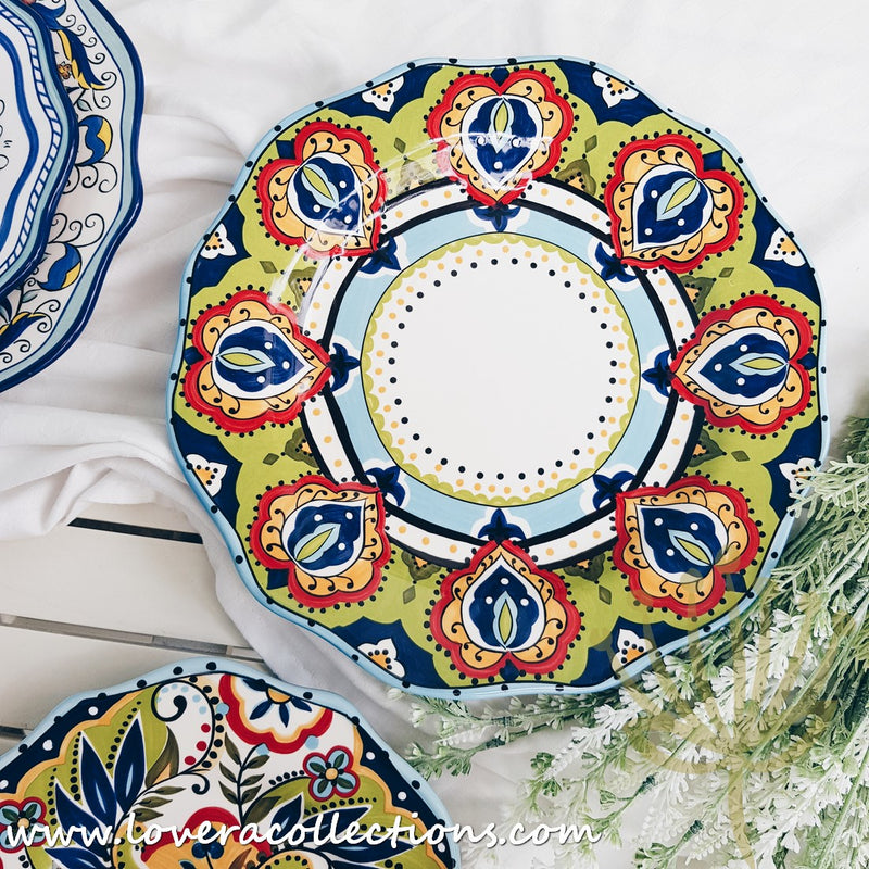 *30% CLEARANCE SALE* Espana Green Dinnerware & Serveware