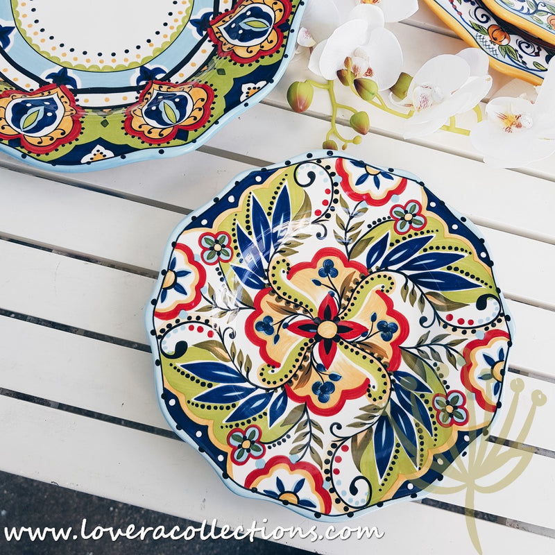 *30% CLEARANCE SALE* Espana Green Dinnerware & Serveware