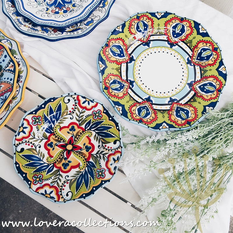 *RESTOCKED* Espana Vibrant Prints Dinnerware