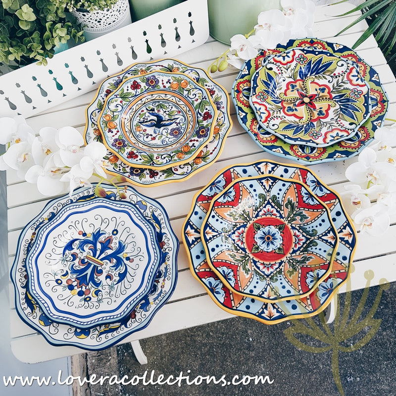 *RESTOCKED* Espana Vibrant Prints Dinnerware