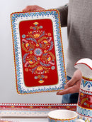 *30% CLEARANCE PROMO* Festival Red Dinnerware & Serveware