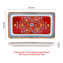 *30% CLEARANCE PROMO* Festival Red Dinnerware & Serveware