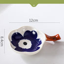 *50% CLEARANCE SALE* Floral Condiments Dish with Chopsticks Rest