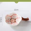 *50% CLEARANCE SALE* Floral Condiments Dish with Chopsticks Rest