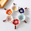 *50% CLEARANCE SALE* Floral Condiments Dish with Chopsticks Rest