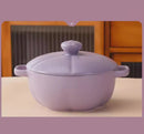 *50% CLEARANCE SALE* Matt Floral Shaped 1.4L Baking Pot with Cover