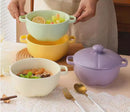 *50% CLEARANCE SALE* Matt Floral Shaped 1.4L Baking Pot with Cover