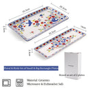 *30% CLEARANCE SALE* Assorted Prints Rectangle Plates