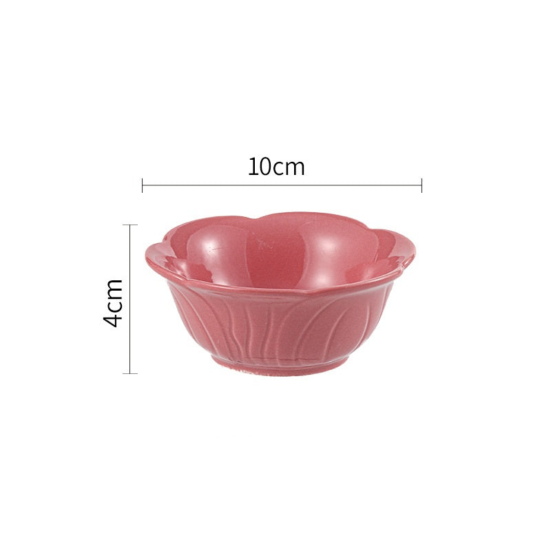*50% CLEARANCE SALE* Floral Shaped Dessert Bowl