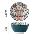 *50% CLEARANCE SALE* Forest Animals Colorful Bowls, Dishes & Bakeware