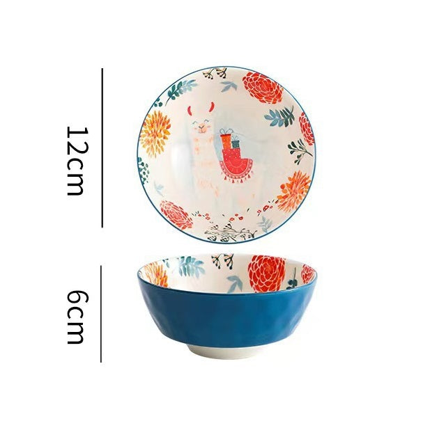 *50% CLEARANCE SALE* Forest Animals Colorful Bowls, Dishes & Bakeware