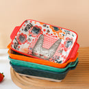 *50% CLEARANCE SALE* Forest Animals Colorful Bowls, Dishes & Bakeware