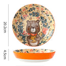 *50% CLEARANCE SALE* Forest Animals Colorful Bowls, Dishes & Bakeware