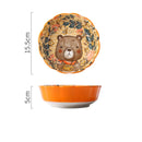 *50% CLEARANCE SALE* Forest Animals Colorful Bowls, Dishes & Bakeware