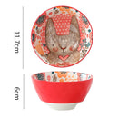 *50% CLEARANCE SALE* Forest Animals Colorful Bowls, Dishes & Bakeware